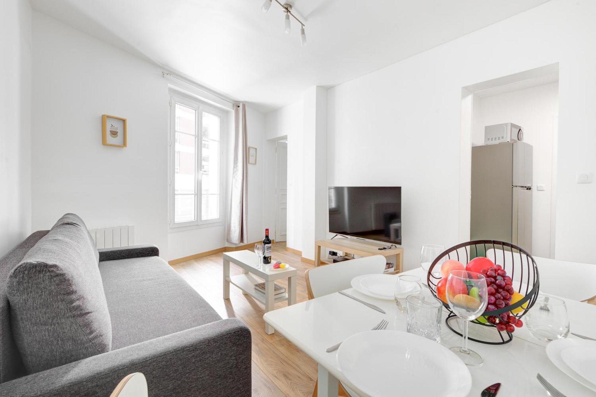 4 Personnes Charmant Appartement Paris 13Eme Exterior foto