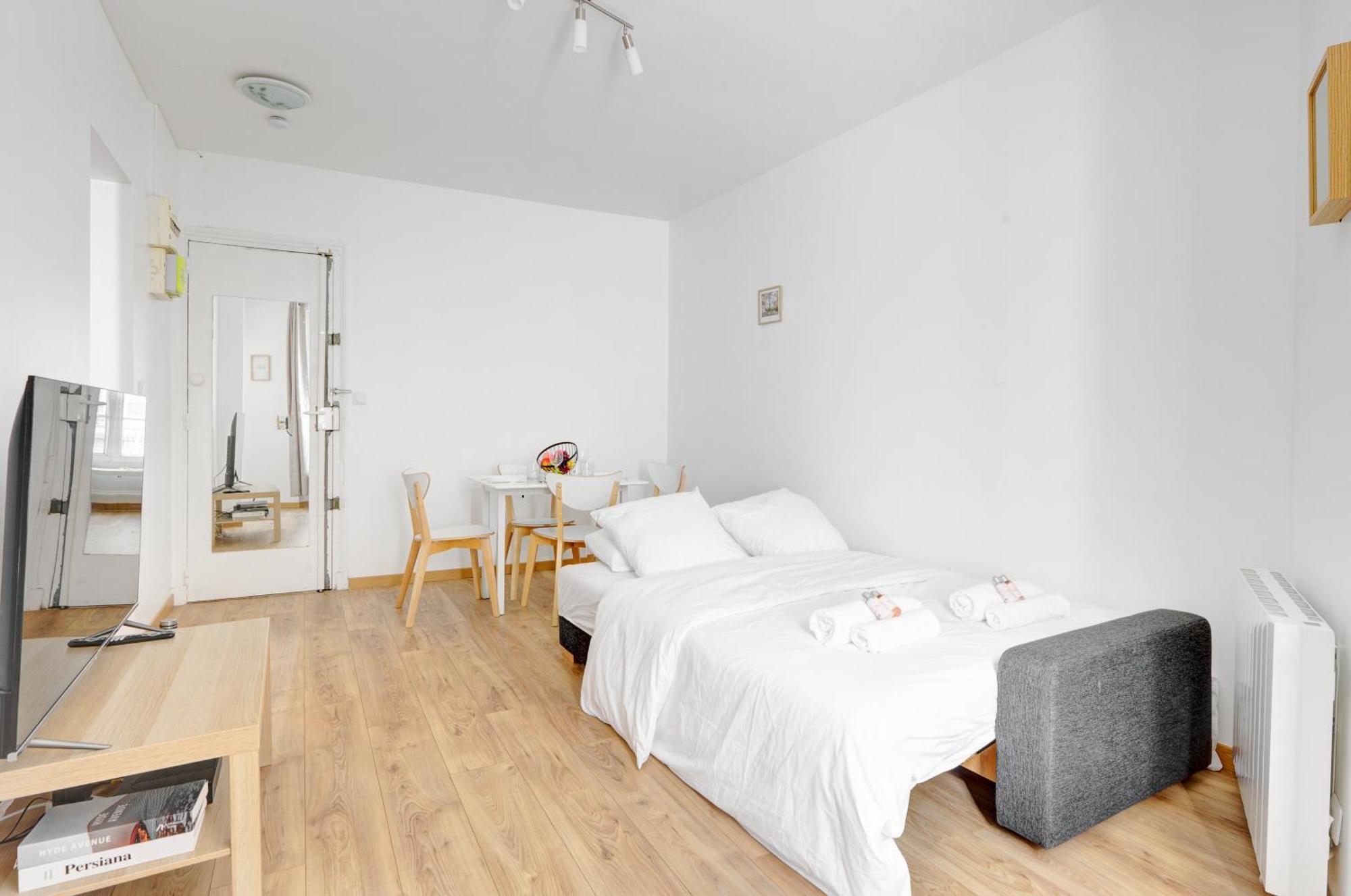 4 Personnes Charmant Appartement Paris 13Eme Exterior foto